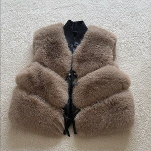 Fabulous Furs Tan Teddy Jacket